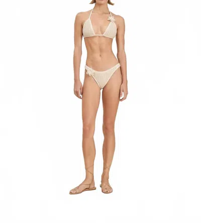 DEVON WINDSOR NEO BIKINI BOTTOM IN OATMILK