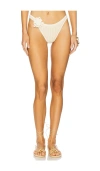 Devon Windsor Neo Bikini Bottom In Oat Milk