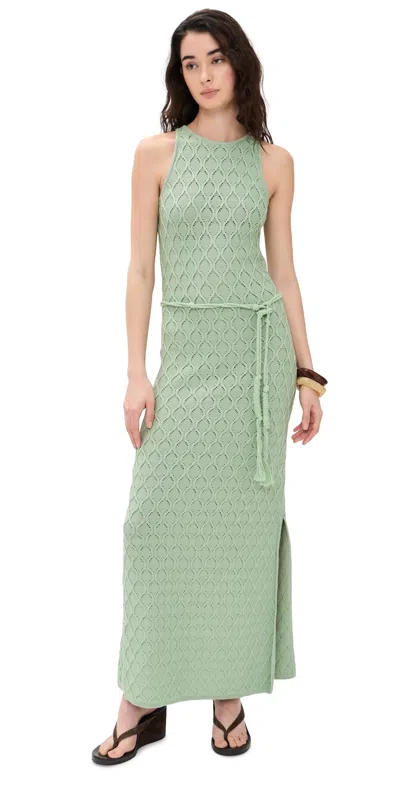 Devon Windsor Nova Dress Spearmint In Green