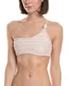 Devon Windsor Nyra Bikini Top In Neutral