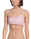 Devon Windsor Nyra Bikini Top In Purple