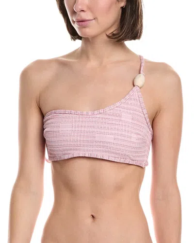 Devon Windsor Nyra Bikini Top In Purple