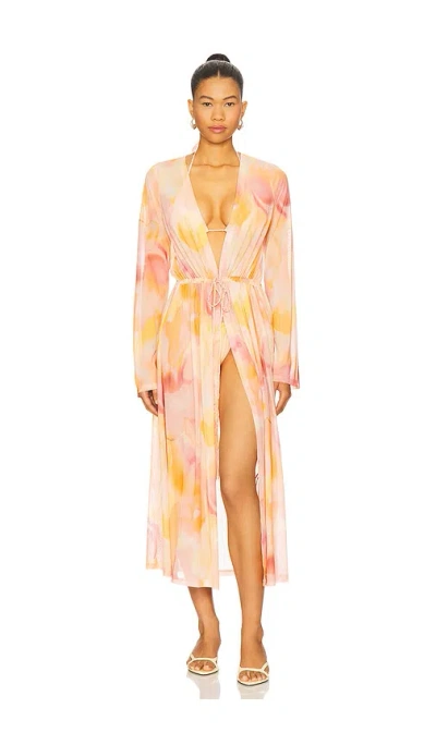 Devon Windsor Oakley Robe In Sunset