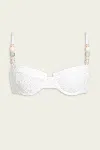 Devon Windsor Poppy Top In White