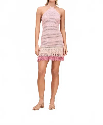 Devon Windsor Rae Dress In Dragon Fruit In Pink