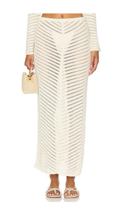 Devon Windsor Rafaella Skirt In Butter