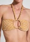 Devon Windsor Reese Bikini Top In Moroccan Sunrise In Multi