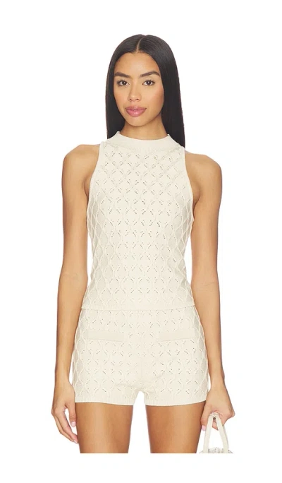 Devon Windsor Renatta Tank Top In White