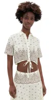 Devon Windsor Rosie Top Crete In White
