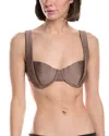 Devon Windsor Rue Bikini Top In Brown