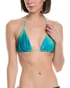Devon Windsor Shay Bikini Top In Blue