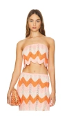 Devon Windsor Somi Top In Orange