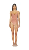 Devon Windsor Stephanie Full-piece In Pink