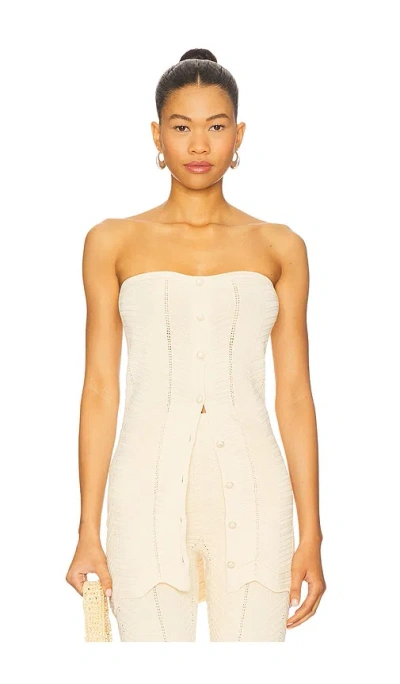 Devon Windsor Tiffany Top In Neutral