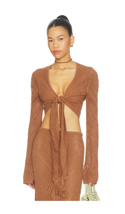 Devon Windsor Vale Top In Brown
