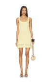 Devon Windsor Willamina Dress In Yellow