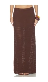 Devon Windsor Wynne Skirt In Burgundy