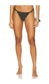 Devon Windsor X Revolve Diane Bikini Bottom In Black