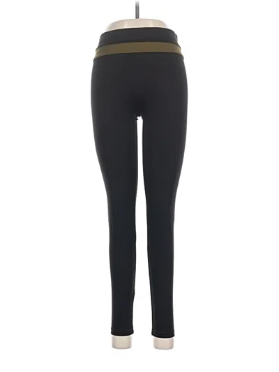 Pre-owned Devon Windsor Yoga Pants In Black