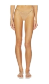 Devon Windsor Zack Bikini Bottom In Gold