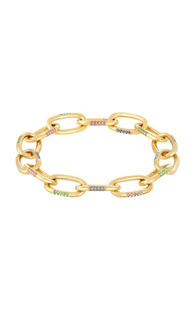 Devon Woodhill 18k Yellow Gold Mamma Mia Sapphire Bracelet