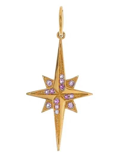 Devon Woodhill 18k Yellow Gold Stellar Sapphire Pendant