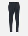 Devore Pleated Tailored Trousers