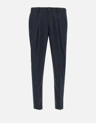 DEVORE DEVORE' DV15 LEISURE CHINO BLUE TROUSERS
