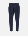 Devore Pleated Trousers