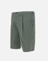 Devore Pleated Shorts