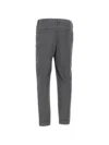 Devore Grey Cotton Trousers In Gray