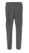 Devore Pleated Tailored Trousers In Multi