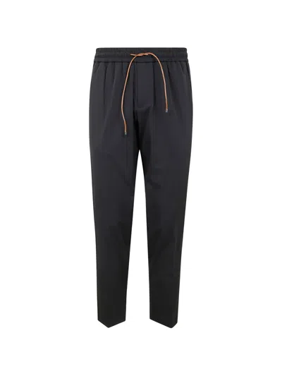 DEVORE INCIPIT DRAWSTRING STRAIGHT TROUSERS