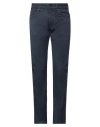 Devore Incipit Man Pants Midnight Blue Size 30 Cotton, Elastane In Blue
