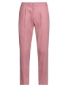 Devore Incipit Man Pants Antique Rose Size 32 Virgin Wool