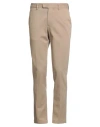 Devore Incipit Man Pants Beige Size 30 Cotton, Elastane In Sand