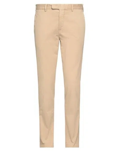 Devore Incipit Man Pants Beige Size 30 Cotton, Elastane