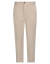 Devore Incipit Man Pants Beige Size 30 Cotton, Silk, Elastane