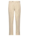 Devore Incipit Man Pants Beige Size 32 Cotton, Elastane In Beige
