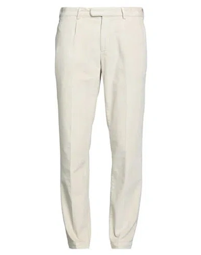 Devore Incipit Man Pants Beige Size 34 Cotton, Modal, Silk, Cashmere, Elastane