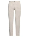 Devore Incipit Man Pants Beige Size 34 Cotton, Polyester, Elastane