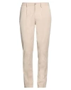Devore Incipit Man Pants Beige Size 34 Tencel, Cotton, Elastane In Beige