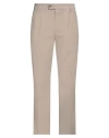Devore Incipit Man Pants Beige Size 36 Cotton, Elastane