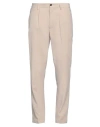 Devore Incipit Man Pants Beige Size 38 Polyester, Elastane