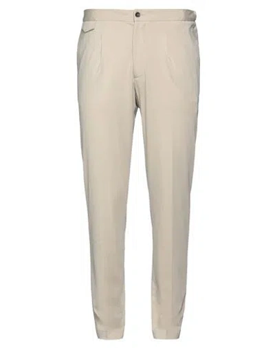 Devore Incipit Man Pants Beige Size 38 Viscose, Polyamide, Elastane