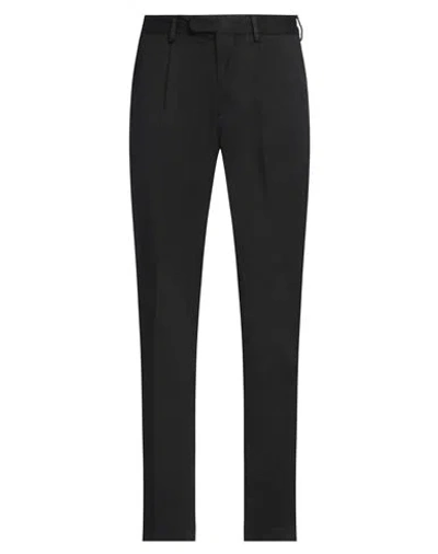 Devore Incipit Man Pants Black Size 28 Cotton, Silk, Elastane