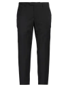 Devore Incipit Man Pants Black Size 38 Wool, Polyester, Elastane In Black