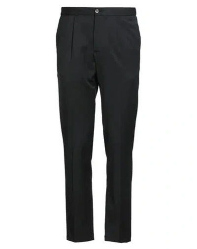 Devore Incipit Man Pants Black Size 38 Wool, Polyester, Elastane