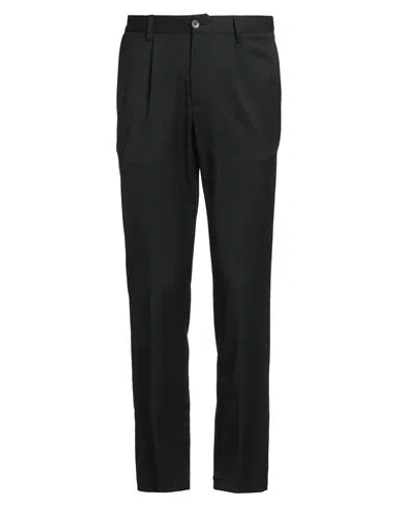 DEVORE INCIPIT DEVORE INCIPIT MAN PANTS BLACK SIZE 38 WOOL, POLYESTER, ELASTANE