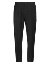 Devore Incipit Man Pants Black Size 40 Wool, Polyester, Elastane In Black
